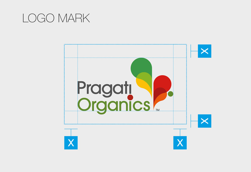 Pragati Organics Logo Mark